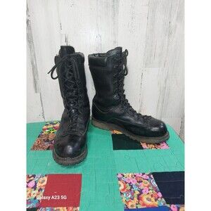 Matterhorn Men's 10" 1949 Gore-Tex Military Combat Boots Black Leather Size 10 M
